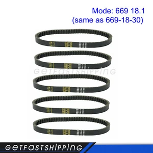5 Cinghia Trasmissione 669 18 30 per Scooter Ciclomotore 50cc go kart gy6 CVT taotao Roketa - Foto 1 di 7