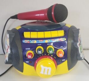 Vintage M&M's Candy Official Karaoke Machine Sing Along