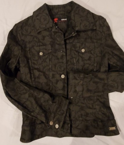 Versace Sport Giacca Demin nera