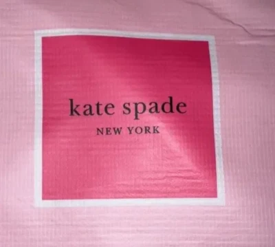 Bolso de Ropa Kate Spade New York Signature Rosa Foto 1 de 4