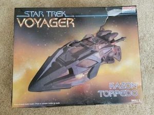 Monogram Star Trek Voyager KAZON TORPEDO Model Kit #85-3608 sealed bags - Picture 1 of 6