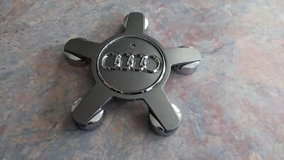 Buje tapacubos central rueda gris 4F0601165N para Audi A4 A5 A6 A7 A8 135 mm Foto 1 de 4