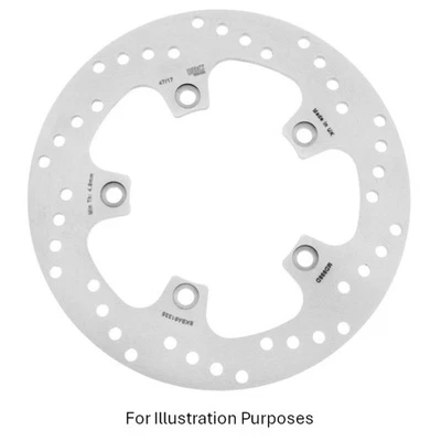 EBC Scooter Solid Rear Brake Disc RRHS for Suzuki AN 650 Burgman Executive 13-18 - Image 1 of 2