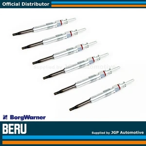 6X BERU 3.0 TDI OE Ignition Heater Glow Plugs GE102 BMW E46 E92 E60 E63 - Picture 1 of 4