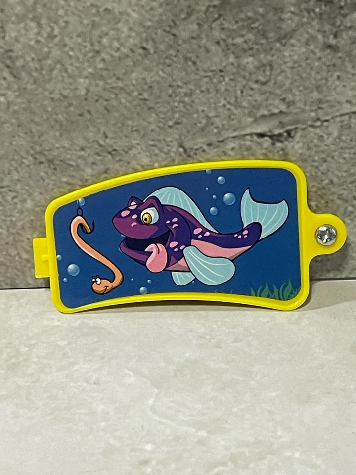 2018 Let's Go Fishin - Replacement Yellow Plastic Battery Cover - Image 1 of 1