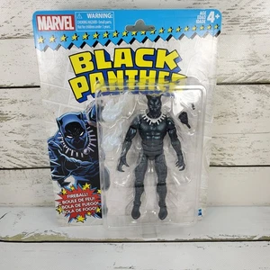 Figura Posable Hasbro Marvel Legends Retro Black Panther 2018 Fireball 6" Nueva - Imagen 1 de 10