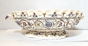 1880 WT Copeland & Sons Florence 9.5" Round Handled Open Serving Dish U80 - Picture 1 of 8