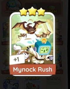 Set 13- 3⭐ Mynock Rush ST.AR WARS / Mono-ply go Stickers - Picture 1 of 1