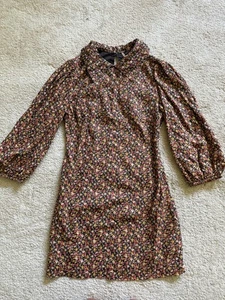 Mini Vestido Floral Free People Making Plains Para Mujer Talla 4 Multi Cerradura Cremallera Trasera - Imagen 1 de 9