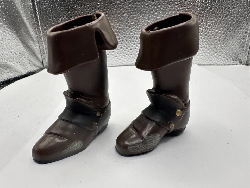 Disney Tangled Flynn Rider Botas Marrón de Repuesto Muñeca Rapunzel Príncipe Ken Foto 1 de 3