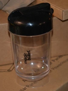 Magic Bullet Bottle Black Clear - Picture 1 of 1