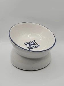 Tommy Bahama erhöhte erhöhte kleine Stonewear Haustier Schüssel Schale  - Bild 1 von 7