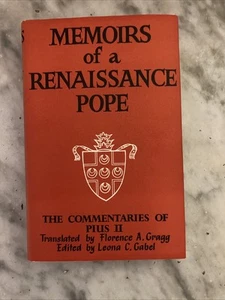 Memoirs of A Renaissance Pope (Florence A. Gragg.Hardback 1960.1st UK Edition - Picture 1 of 11