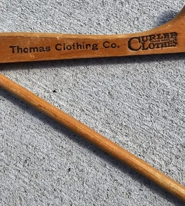 Thomas Clothing Ropa Curlee Vintage Madera Dowl Colgar Nebraska City Otoe County - Imagen 1 de 8