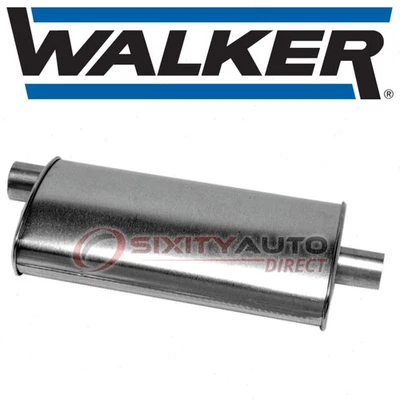 Walker SoundFX Exhaust Muffler for 1984-1992 Oldsmobile Cutlass Ciera 2.5L lo - Image 1 of 4