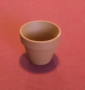 Mini Terrakotta Ton Pflanzgefäß Topf, 2 Zoll Höhe, 2,25 Zoll Durchmesser - Bild 1 von 3