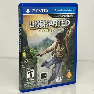 Uncharted Golden Abyss Sony PlayStation PS Vita Tested Works Nathan Drake - Image 1 of 4