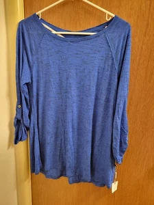 Calvin Klein Performance Womens Medium M Quick Dry Shirt New Nwt Roll Tab Sleeve - Picture 1 of 21