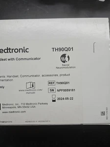 Medtronic TH90Q01 Handset With Communicator, Accessories, Product Documentation - Picture 1 of 3