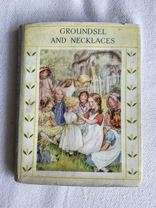 Vintage “Groundsel And Necklaces” Cicely Mary Barker, Blackie H/B Book & DJ - Bild 1 von 22