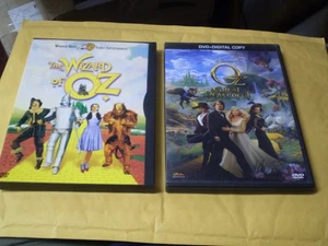 (2) Disney The Wizard of Oz DVD Lot: 1939 Version + Oz: The Great and Powerful - Picture 1 of 1