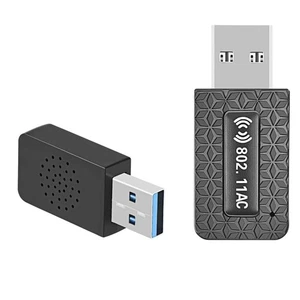 1300Mbps USB Wifi Adapter 2.4/5Ghz Wifi Receiver Network Card  For PC Laptop - Afbeelding 1 van 12