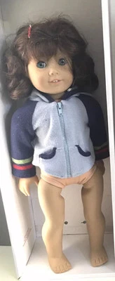 American Girl Doll GOTY Lindsay 2001 Pleasant Company Blue Eyes Freckles Hoodie - Image 1 of 4