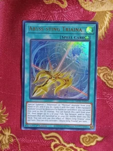 MP25-EN253 ABYSS-STING TRIAINA ULTRA RARE 1ST EDITION YuGiOh CARD yu-gi-oh! foil - Picture 1 of 1