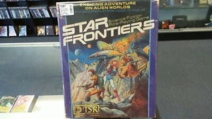 Star Frontiers- Core Rule Box Set *Torn Corners/ No Dice*- TSR - Imagen 1 de 1