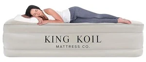 King Koil Luxury Air Mattress with Built-in High Speed Pump for Camping, Home... - Picture 1 of 5