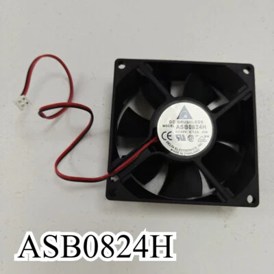 1PCS Delta ASB0824H DC24V 0.12A 2-Pin Mute Inverter Cooling Fan 80*80*25MM - Image 1 of 2