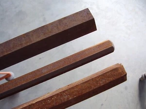 Barra hexagonal de acero SW 24 mm, 500 mm - Imagen 1 de 1