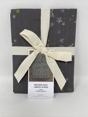 West Elm NORTHERN LIGHTS One Standard Size 20”X 26” Pillow Sham Cotton Blend NWT - Image 1 of 4