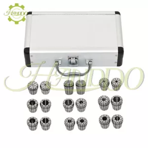 18 Pack Sizes 3/32'' To 25/32''.0002" Super Precision ER32 Collet Set CNC - Picture 1 of 10
