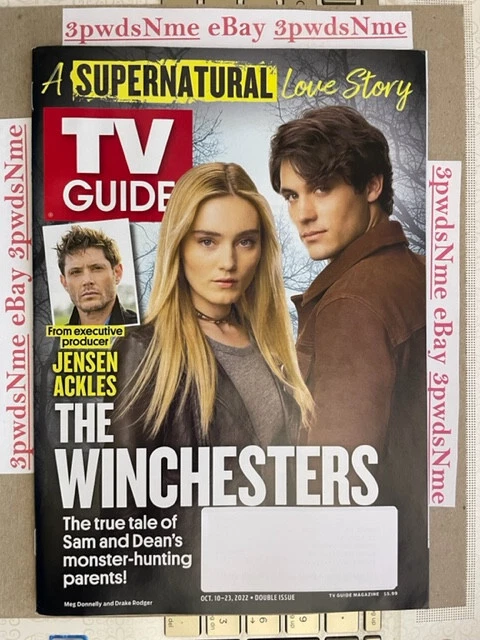 TV GUIDE MAGAZINE - OCTOBER 10-23 2022 - THE WINSHESTERS - SUPERNATURAL - Image 1 of 1