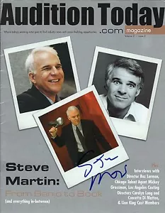 Steve Martin signed Audition Today Magazine - The Pink Panther - Picture 1 of 4