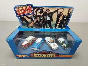 Hot Wheels Jailhouse Rock Elvis Target Drive-In Toy Hot Rod Cars Set 29895 - Picture 1 of 9