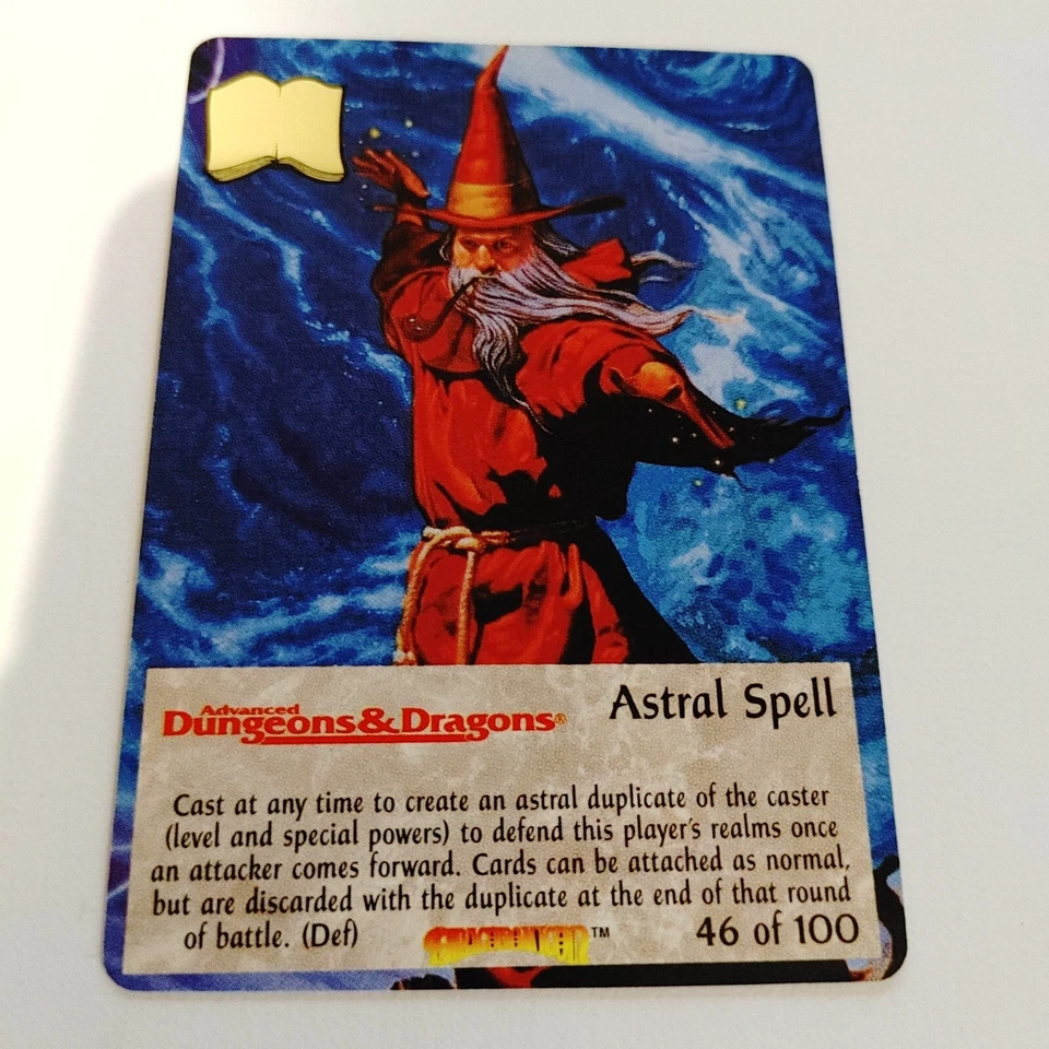 ASTRAL SPELL --- SPELLFIRE CCG --- DRACONOMICON --- NM - Image 1 of 1