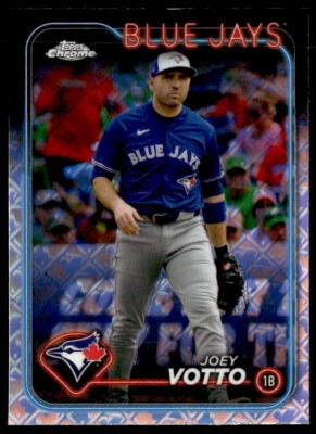 2024 Topps Chrome Logofractor Edition #171 Joey Votto - Image 1 of 2
