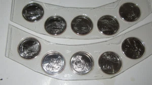 2014 P+D America the Beautiful National Parks Mint Set Mint Strips ~ No S Proof - Picture 1 of 2
