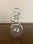 Anchor Hocking Presence Cruet With Stopper Clear Glass Bulbous 10 oz 980R