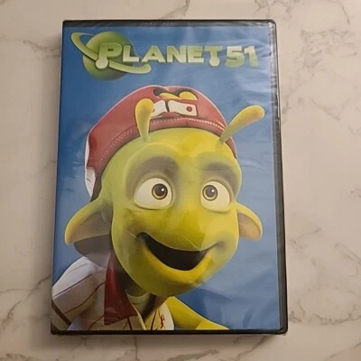 Planet 51 NEW DVD 2009  Dwayne Johnson, Jessica Biel   with 3 Extended Scenes - Image 1 of 4