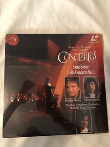 SAINT-SAENS - Cello Concerto No.1, The Swan / Steven Isserlis (Laser Disc) - Imagen 1 de 2
