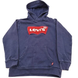 Levis Sweatshirt Size Small Boys Hoodie Blue Toddler  - Picture 1 of 9