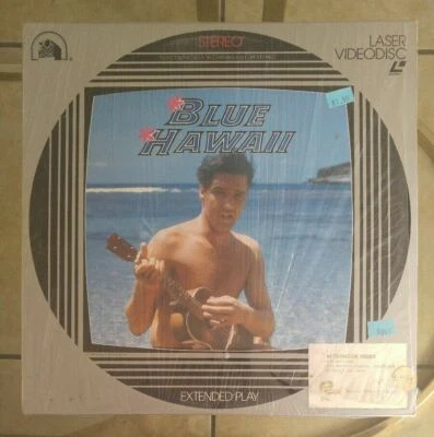 BLUE HAWAII ELVIS PRESLEY 12" Laser Videodisc With Original Picture Sleeve Foto 1 de 4