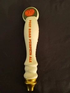 BROOKLYN BREWERY POST ROAD PUMPKIN ALE CERAMIC BEER TAP HANDLE - Picture 1 of 2