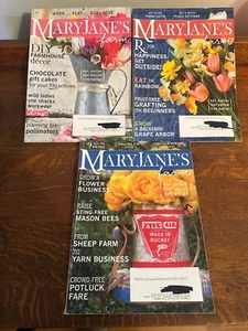 Mary Janes Farm Magazine Lot of 3, 2022, Coffee, Sorbets, Art of Handwriting - Picture 1 of 4