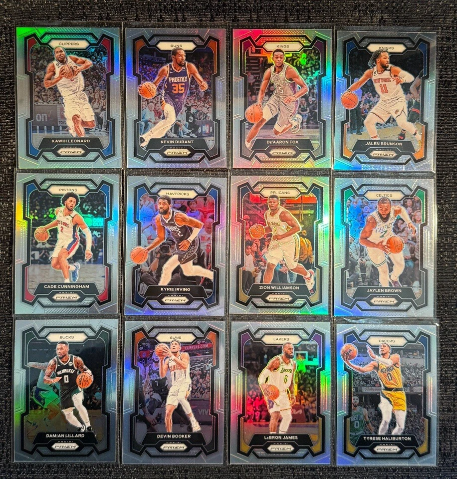 2023-24 Panini Prizm SILVER Complete Your Set You Pick Basketball Card #1-296 - Image 1 of 1