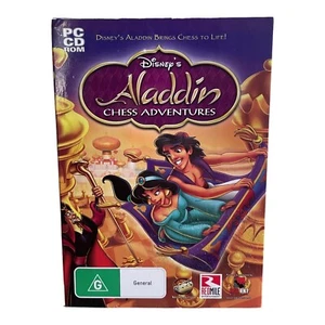 Disney Aladdin's Chess Adventures PC Game - Complete/VHTF/2005/CD-Rom/Boxed 🐙 - Picture 1 of 8