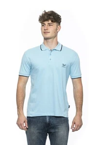 19V69 VERSACE COSTINA CONTRAST ITALIA MENS POLO SHIRT VARIOUS UK SIZES & COLOURS - Picture 1 of 30